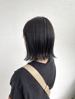 ヘアー ホスピタル ソアン(hair hospital soan) 外ハネボブ☆地毛風アッシュグレー