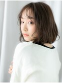 ミストバング小顔ツヤ髪ウェットふわミディｆ古河20代30代40代