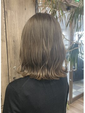 ヴィフ 大船(VIF) 前髪/マチルダボブ/ピンクベージュ/インナーグレージュ/