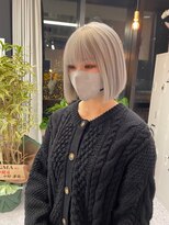 シグマラテ(SIGMA LATTE)&nbsp;ボブ × ホワイトベージュ