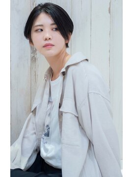 アルトス 浦和(ARTS) 黒髪ショートボブ浦和美容室ARTS荒巻充カットおすすめ就活髪の色