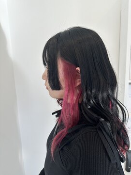 グク(GUK) 姫カットXインナーカラー