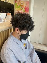 ルクス(Luxs)&nbsp;【マッシュ×スパイラルパーマ 】