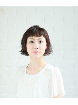 ヘアーアンドアイラッシュ ココアンジェ 福津店(CocoAnge) 【cocoAnge福津/担当:有川】大人マニッシュボブ