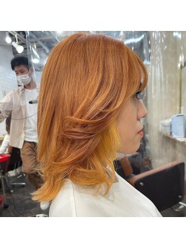 ブリックヘアー(BLICK Hair) インナー黄色