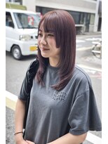 ティル(till)&nbsp;【till_ayaka】レイヤーカット＋ラベンダーカラー