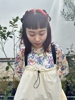 ビューズ(VIEWS)&nbsp;レッドカラー/ブリーチなしダブルカラー/表参道