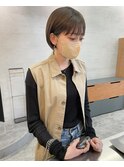 【Neelu_citron_tomoya】ショート×オリーブブラウン