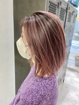 フェリア 渋谷(Feria) 【Feria渋谷】バレイヤージュ/ピンクバイオレット