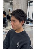 《LANDS》ツーブロ/アップバング/ウルフ/スパイキーショート