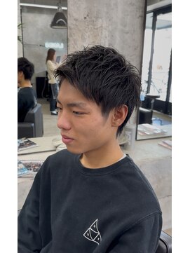 ランズ(LANDS) 《LANDS》ツーブロ/アップバング/ウルフ/スパイキーショート