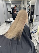 ヴァイス 新宿店(VAICE)&nbsp;ミルクティーベージュロングヘア