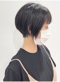 耳掛けショート/丸みショート/マッシュ/ショートボブ