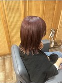 ピンクラベンダーワインレッドボルドー