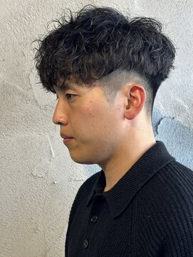 ニアウ 高崎店(Niau) スペインカールメンズパーマ外国人風パーマメンズマッシュ高崎