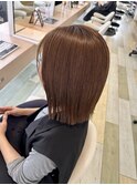 切りっぱなしボブ