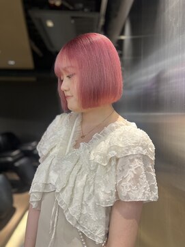 ペレ 栄店(PELE) イメチェン/ホワイトブロンド/外ハネボブ/美髪/栄