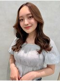 韓国レイヤー/ワインレッド/マロンベージュ/イメ チェン／吉祥寺