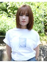 ランプ 代官山(the lamp)&nbsp;ベージュミルクティーベージュカラーナチュラルレイヤー