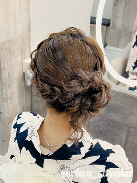 クランルシェ(clan luce) 片クラゲヘア/心斎橋ヘアセット