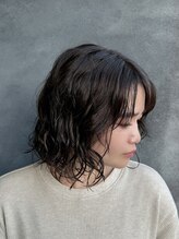 フリー(FREEY) ボブパーマ　オリーブブラウン