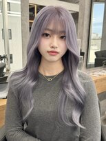 センス(SENSE.)&nbsp;ラベンダーグレージュ（ハイトーンカラー、ダブルカラー）