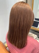 ユニ バイ マグ 長野店(Uni.by Mag)&nbsp;透明感◎ブリーチダブルカラーミルクティーベージュ