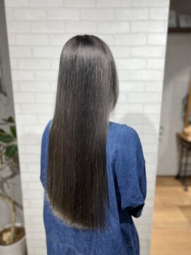 ビスイル 秋葉原店(Vis ill) 大人美人アッシュオリーブショコラアッシュ韓国風巻きモテ髪