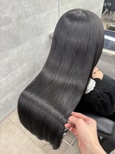 シンシア 新宿(CYNTHIA) 【CYNTHIA/原島】黒髪カタログ/小顔に見せるヘア