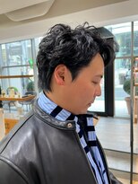 ピークアブー ワン(PEEK-A-BOO ONE)&nbsp;無造作パーマメンズショートメンズヘア