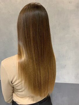 髪質改善/イエローベージュ