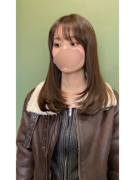 ブランチ(branch) 「ナチュラルに盛れる」明るめブラウン×顔周り低めレイヤー