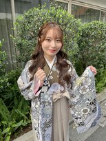 フェリーチェ(Felice)&nbsp;卒業式 袴 ハーフアップ 和装ヘア