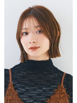 切りっぱなしボブ/川越/川越駅