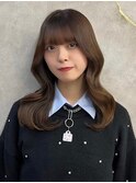 オリーブグレー髪質改善/黒髪/小顔/柏駅柏/縮毛矯正