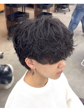 リップス 立川(LIPPS) マッシュ 無造作 シャドウパーマ