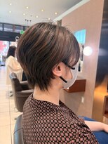 ヘアーウィーヴ 佐倉店(hair Weve)&nbsp;イメチェン/ピンクベージュ/アンブレラカラー/前髪/佐倉