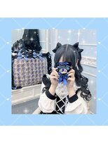 新宿コットン(cotton hair)&nbsp;立体リボン　ハーフツイン
