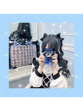 新宿コットン(cotton hair) 立体リボン ハーフツイン