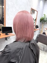 シールドヘアー 沖縄 新都心(C'LD Hair) ペールピンク/那覇美容室/おもろまち美容室