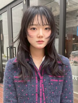 ユルクメゾンシティ 名古屋(JURK MAISON CITY) 名古屋/ダークパープル/ナチュラルショート/ミルクブラウン/夏