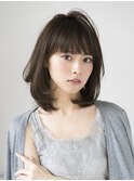 「THE C 海老名」暗髪・大人可愛い　ひし形ミディアムヘア