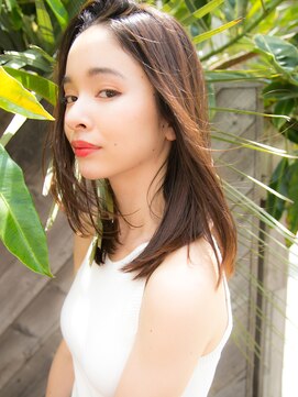 リリアン 青山(relian) 女らしさも、清楚感も、ナチュラルストレートで手に入る♪