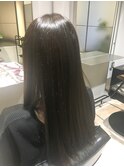 艶髪ナチュラルストレートヘアー