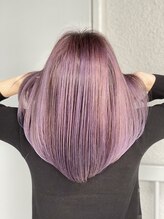 アールヘア(ar hair) エアタッチバレイヤージュ　ラベンダー