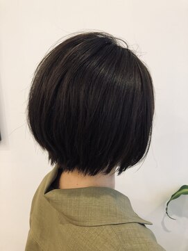 シノヤ 米沢春日店(Shinoya) ショートボブ ミントグレー