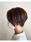 前下がりショートボブ