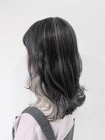 リッカ(RICCA)&nbsp;【イヤリングカラー】ダークグレージュ×ホワイトベージュ♪