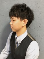 ロバーツ 国立(ROBERTS)&nbsp;メンズマッシュパーマ<理容室><国立/国立駅/メンズ>
