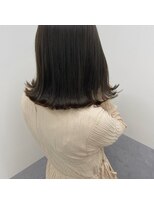 フレームプラス 御堂筋難波店(FRAME +)&nbsp;オリーブベージュ×外ハネボブ◎